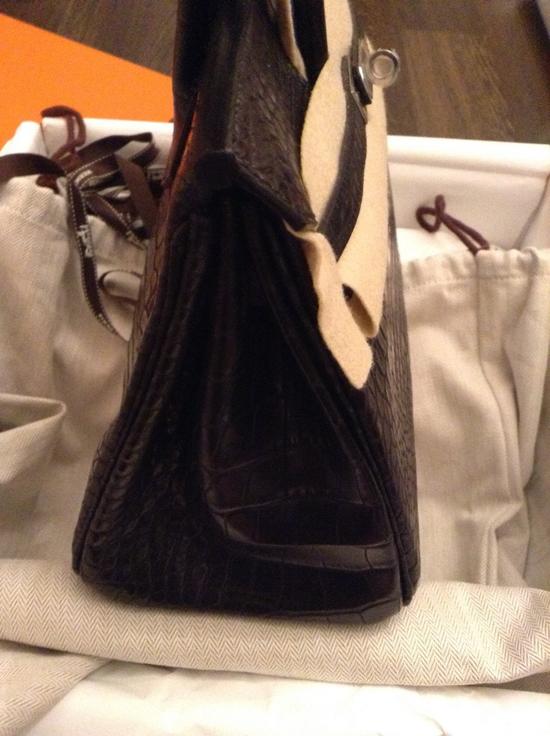 HERMES★《5年待ちで奇跡の獲得》一生ものBIRKINクロコマット25 70111013