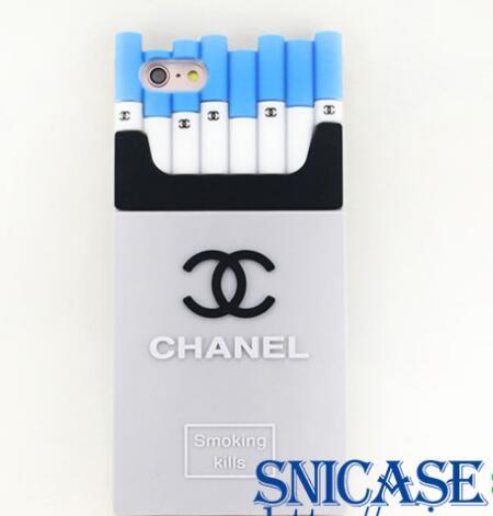シャネル タバコ パロディ風 iphone7 ケース シガレット CHANEL iphhone8ケース パロディ iphone8plus iphoneXケース 煙草デザイン 7101221