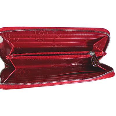 CARTIER ハッピーバスデイ ラウンドファスナー長財布 L3001253