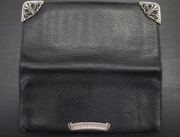 クロムハーツ財布 コピー シングル フォールド ロングウォレット 長札入れ Chromehearts611008
