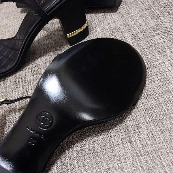 17AW ★CHANEL シャネル コピー★パール×サンダル×ブラック★最新作★7051711