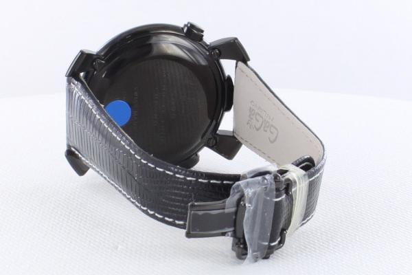 ガガミラノスーパーコピー シンクロノ46MM THIN CHRONO ブラックPVD 時計 5099.01BK