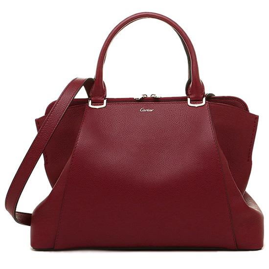 カルティエ スーパーコピー バッグ CARTIER L1001829 C DE CARTIER C ドゥ SMALL MODEL 2WAYバッグ RED