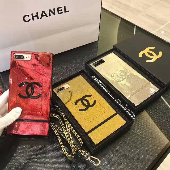 シャネル iphone6s plusケース 衝撃性 CHANEL iphone8ケース キラキラ アイホン7plusケース カワイイ ストラップ付き 女子愛用 7092313