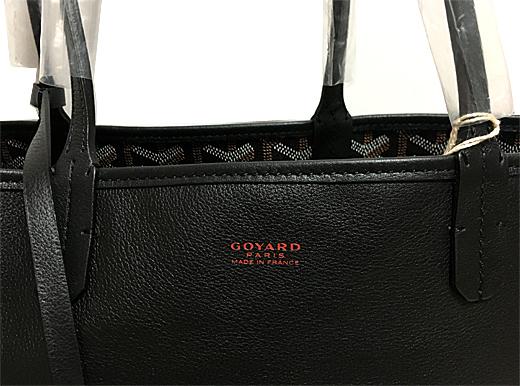 最新作 国内未発売 GOYARDゴヤール スーパーコピー ゴヤール 「アンジュ」 ANJOU トートバッグ リバーシブル 黒