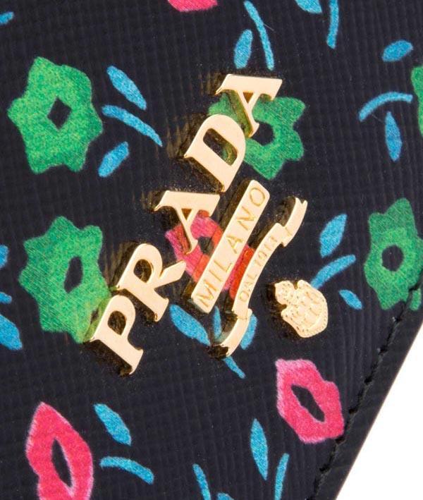 PRADAプラダ財布コピー サフィアーノカーフ プリント 財布 1MV2042BFA