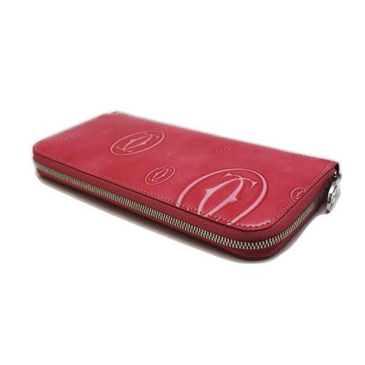 CARTIER/ カルティエ財布スーパーコピー ラウンドファスナー長財布 ピンク L3001255