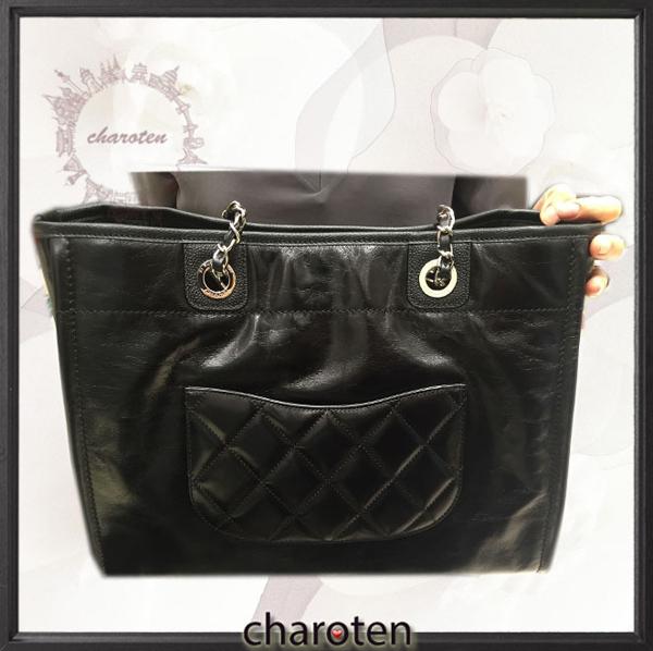 Chanel シャネルバッグ スーパーコピー 大人気のDEAUVILLE（ドーヴィール）から総レザー仕立てが登場 7032519