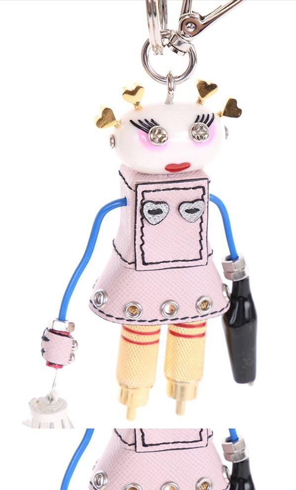 PRADAプラダスーパーコピー サフィアーノカーフ トリック キーホルダー 4種類 7070403