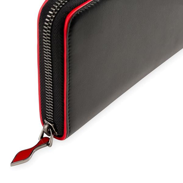 16SS★ルブタン 財布 コピー Christian Louboutin★新サイズで再入荷！Panettone　カーフレザー黒 6053008