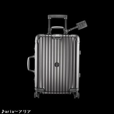 【関税送料込】Rimowa&Moncler スーツケース コピー black♪ 7090114