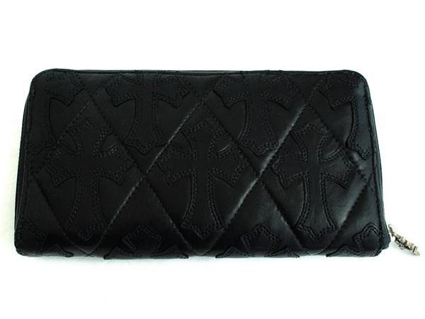 CHROME HEARTS クロムハーツ セメタリー クロス 長財布 Chromehearts612023