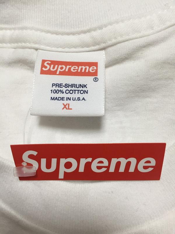 17-18AW新作 白 シュプリーム スーパーコピー Supreme 20周年 Box Logo Tee Tシャツ  7090401