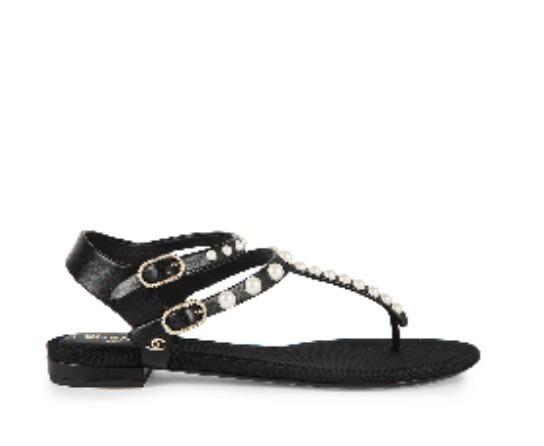 新作 CHANEL(シャネルスーパーコピー パール　フラットサンダル 7040870