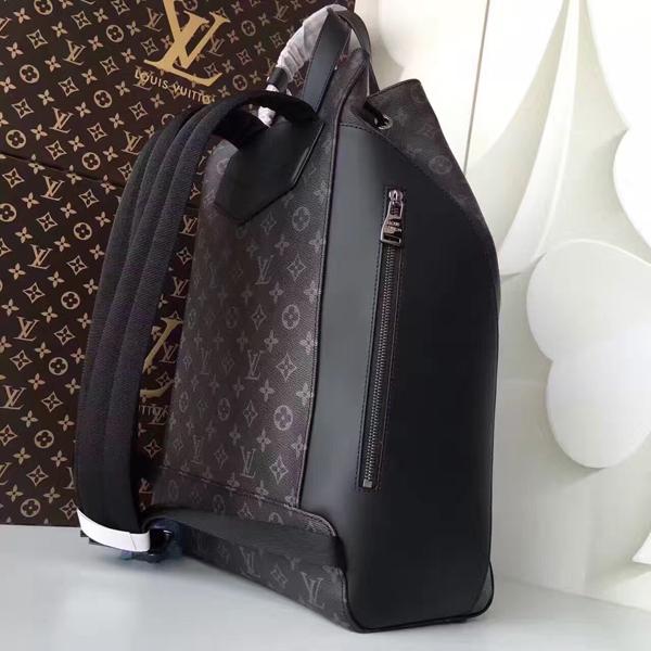 ルイヴィトンスーパーコピー 雑誌掲載Louis Vuitton☆黒モノグラム/バックパック M40527