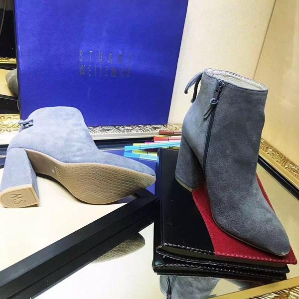 16AW スチュアート ワイツマン スーパーコピー(Stuart Weitzman) セレブ愛用☆Platglove Shorty アンクルブーツ 16090705