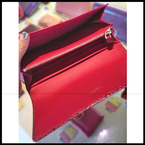 SALE!! BVLGARI コピー★上品なパイソン長財布★2色 7031409