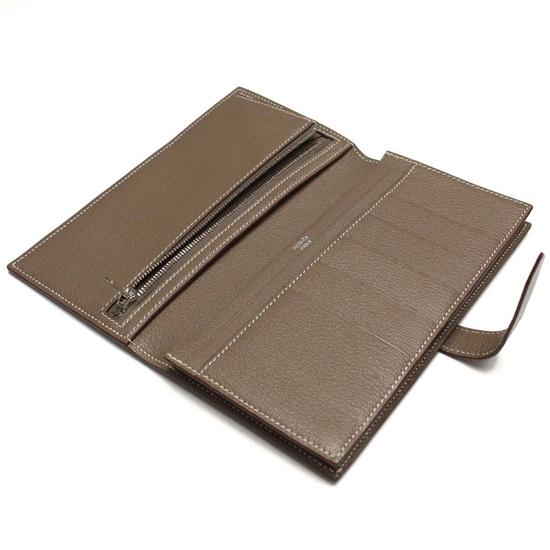 HERMES 長財布二折小銭入れ付き ベアンスフレ (039078CC)