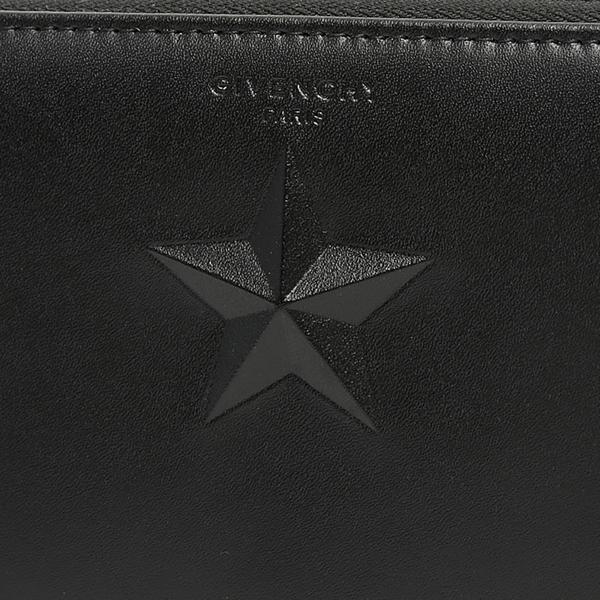 GIVENCHY PANDORA ジバンシィスーパーコピー スターポイント ファスナー長財布_BLACK BC06276704 001
