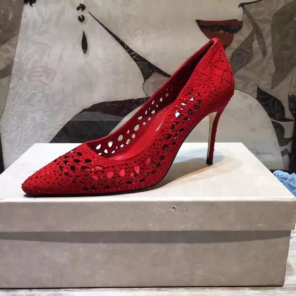16AW ジミーチュウ スーパーコピー Jimmy Choo★ROMY 60 Red ROMY60TEK