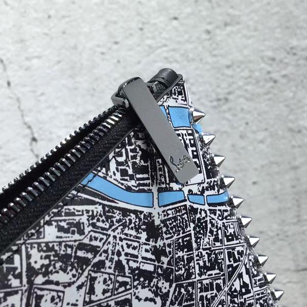 2016-17AW クリスチャンルブタン コピー Peter Pouch クラッチバッグ Etain 1145048-0001-CM57