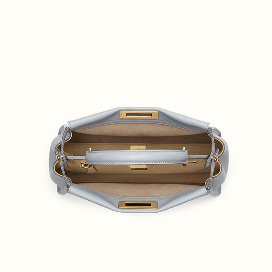 FENDI フェンディ コピー ピーカブー スレートグレー ハンドバッグ 8BN2903ZNF04QY