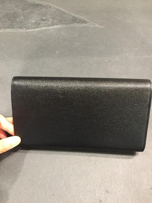 【Saint Laurent】新着★16-17FW サンローランスーパーコピー ☆スターメタリックYSLロゴフラップウオレット 7051504