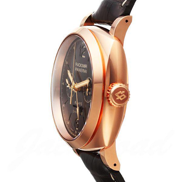 パネライ スーパーコピー PANERAI ラジオミール 1940 クロノ モノプルサンテ 8デイズGMT PAM00502