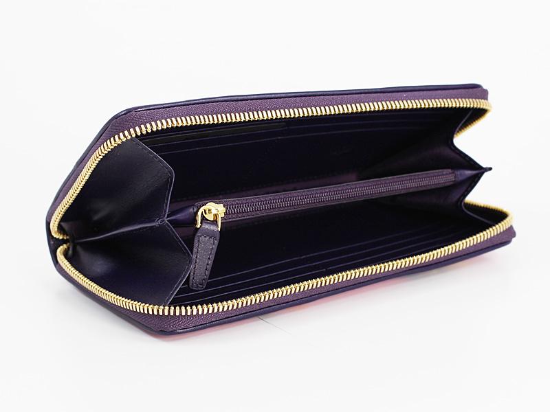 エムシーエム【MCM コピー】財布 長財布 MYL4AVC41/PK001 MYL4AVC41 DIA VISETOSラウンド長財布 ピンク レザー レディース