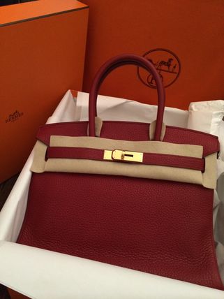 HERMES★【入手不可能で絶対欲しい】エルメス スーパーコピー バーキンルージュガランス30 7011106