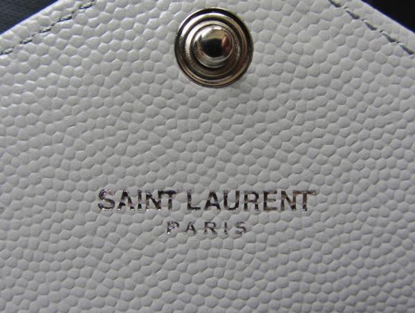 NEW☆YSL サンローラン財布スーパーコピー モノグラム コンチ長財布 ライトグレー 372264BOW02