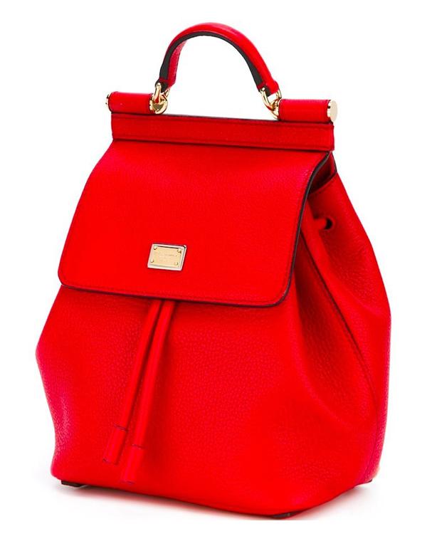 17SS DOLCE & GABBANA ドルチェ&ガッバーナ コピー DG230‘SICILY’LEATHER BACKPACK