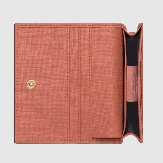GUCCI グッチ スーパーコピー リップ柄 フェイス エンブロイダーカードケース 7061502