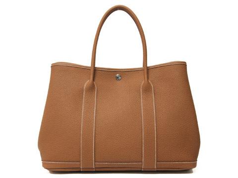 HERMES/エルメス★ガーデンPM×ハンドバッグ×ゴールド6051119