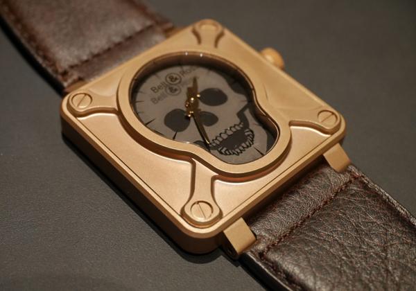 ベル＆ロスBELL&ROSS BR01 スカル ブロンズ リミテッド BR0192-SKULL-BR 
