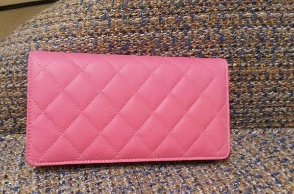 【2015年春夏】Chanel シャネルスーパーコピー グラデーションブルー 2つ折り長財布