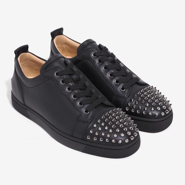 16-17AW新作！クリスチャンルブタン コピー Christian Louboutin ブラック ガンメタル16100313