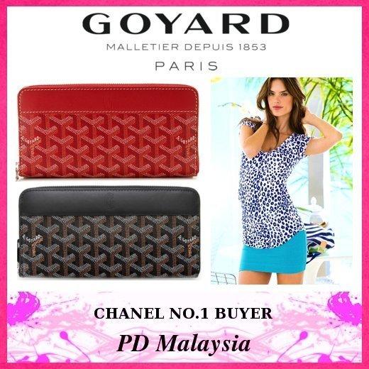 GOYARDゴヤール スーパーコピー/ゴヤール★カーフ×ジップ長財布×２カラー★最新作★