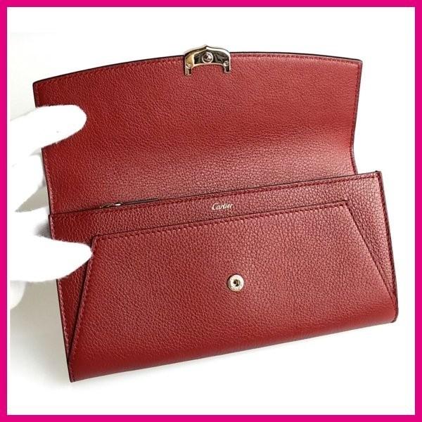 ★CARTIER/カルティエ スーパーコピー★フラップ財布×レッドスピネル★新作★7082306