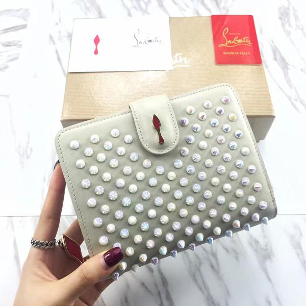 クリスチャンルブタン コピー ☆Panettone Zipped Vertical Compact Wallet 1165079R095