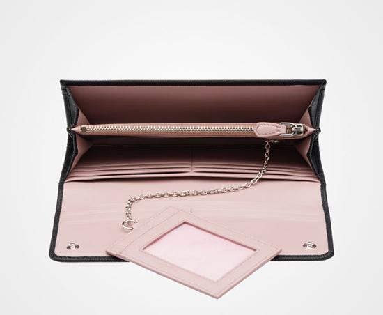 新作 プラダ コピー SAFFIANO バイカラーカードホルダー付長財布 1MH132