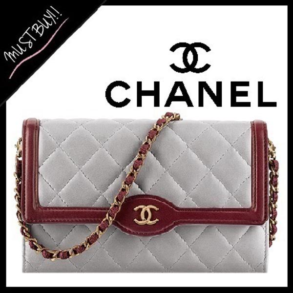 Chanelシャネルスーパーコピー 2016 Cruise★バイカラーチェーンウォレット A91021 Y60420 C8585