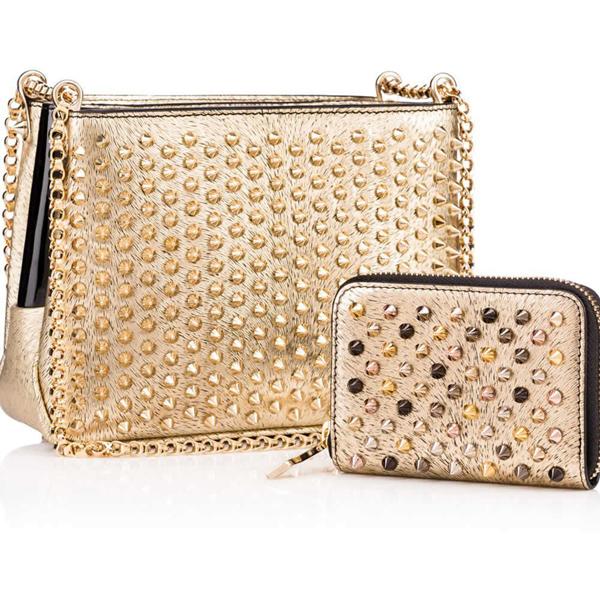 【関税込】Christian Louboutin (ルブタン財布コピー)☆Panettone☆Platine 6051627