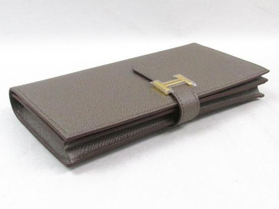 HERMES/エルメス コピー 財布 ベアンスフレ エタン/ゴールド金具 7011810