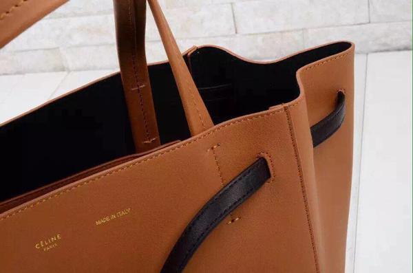 2015秋冬新着★CELINE セリーヌスーパーコピー★ベルト付スモールカバファントム★ボルドー 176703A38