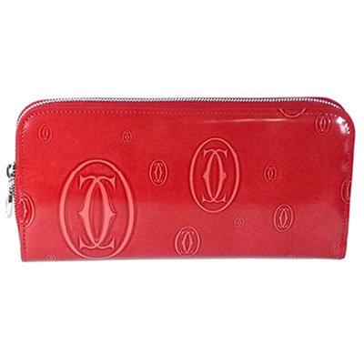 CARTIER ハッピーバスデイ ラウンドファスナー長財布 L3001253