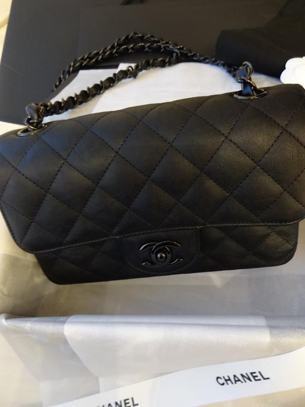 《2018新作限定 ブラック金具で超希少》CHANEL シャネルスーパーコピー ミニマト黒 7052922