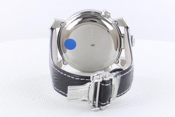 ガガミラノスーパーコピー シンクロノ46MM THIN CHRONO ステンレス 時計 5097.01BK