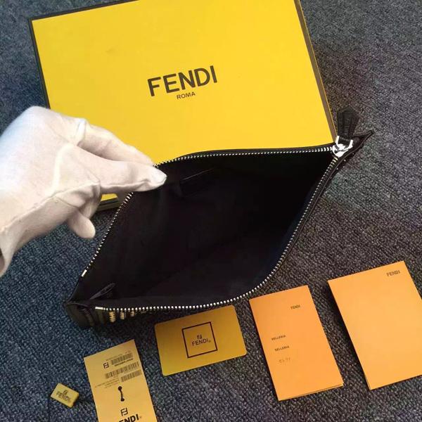 17AW 【フェンディクラッチスーパーコピー FENDI】BAG BUGS クラッチバック7N007851YF021Z
