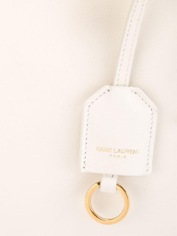 セール サンローランスーパーコピー Saint Laurent baby monogram cabas 白 70418002